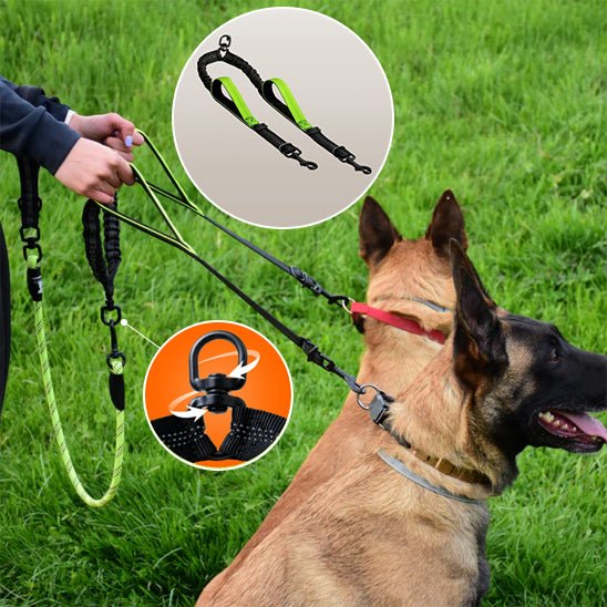double laisse pour chien|naturlaisse - Jouetstoutou