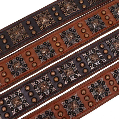 collier en cuir pour chien |colliercuir - Jouetstoutou