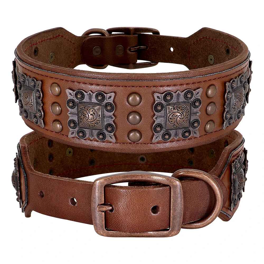 collier en cuir pour chien |colliercuir - Jouetstoutou