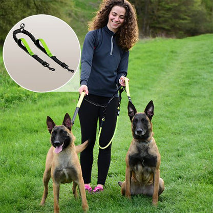 double laisse pour chien|naturlaisse - Jouetstoutou