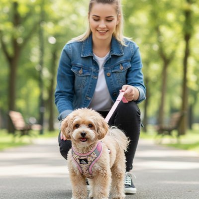 Harnais pour petit chien | Confort Sécurisé™ - Jouetstoutou