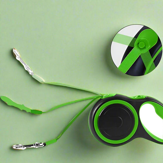 Laisse de chien - MaxLeash™ - Vert - Jouetstoutou