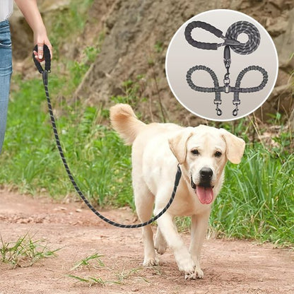 Laisse double pour chien | Confort et Contrôle - Jouetstoutou