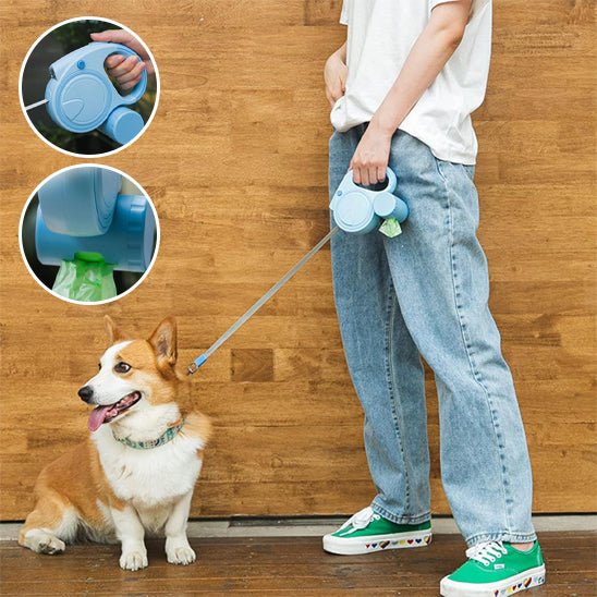 laisse pour chien enrouleur | dog laisse - Jouetstoutou