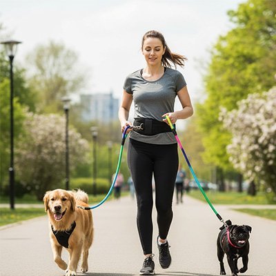 Laisse pour chien | Ergonomique résistante - Jouetstoutou
