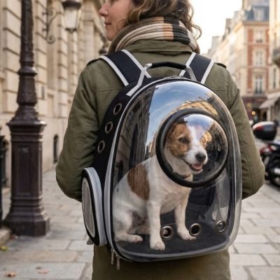 Sac a dos chien | Ergonomique et Sécurisé™ - Jouetstoutou