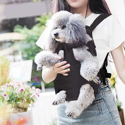 Sac de transport chien plein air Camouflage noir