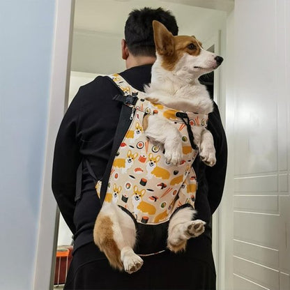 Sac de transport chien toile Camouflage