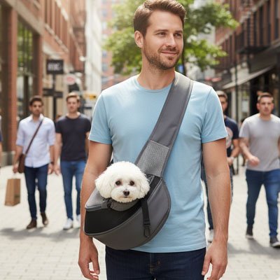 Sac de transport pour Chien | Voyageur Serein - Jouetstoutou