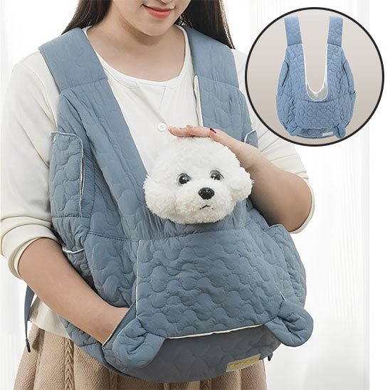 Sac de transport ventral pour chien | ComfortPaws - Jouetstoutou